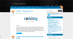 Desktop Screenshot of enespekkaya.com